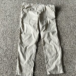 Cat & Jack 14 Husky Relaxed Tapered Khakis w/ drawstring